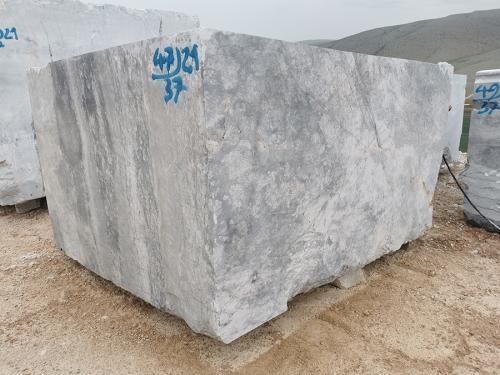 6) poly-grey-marble-block